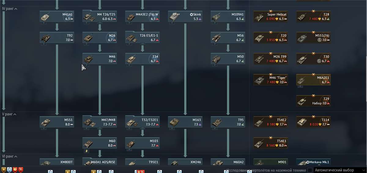 продажа аккаунта к игре War Thunder